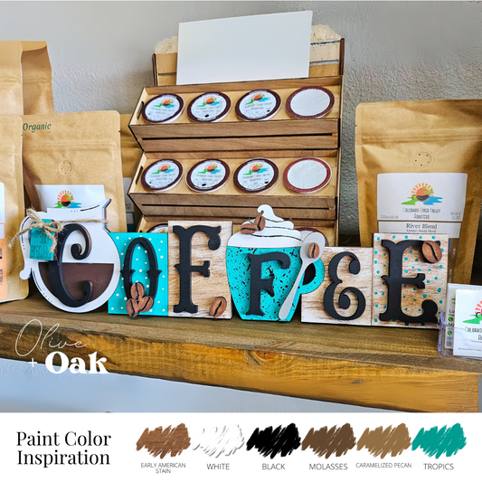 DIY Coffee Shelf Sitter