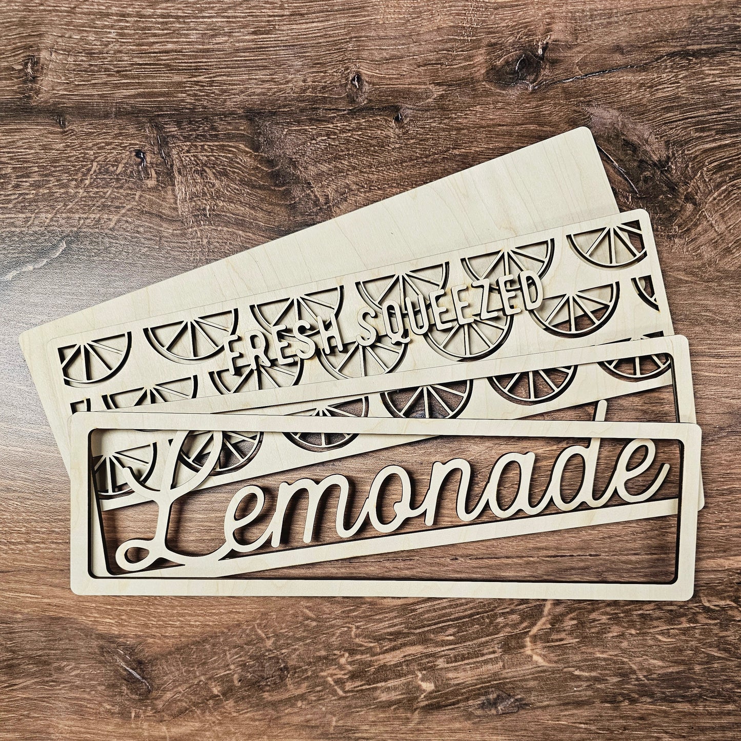 DIY Fresh Squeezed Lemonade Chunky Shelf Sitter