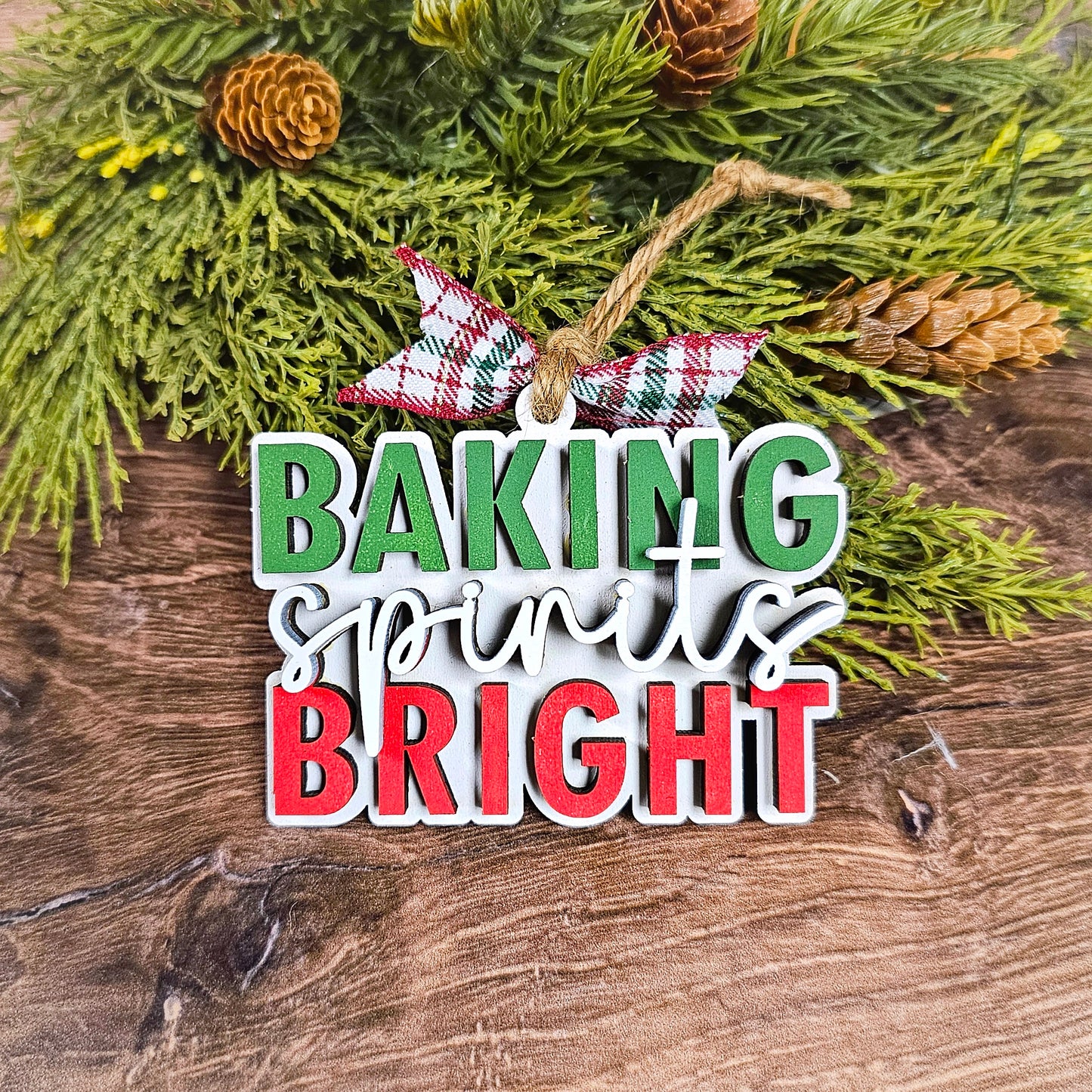 DIY Kit Baking Spirits Bright Ornament
