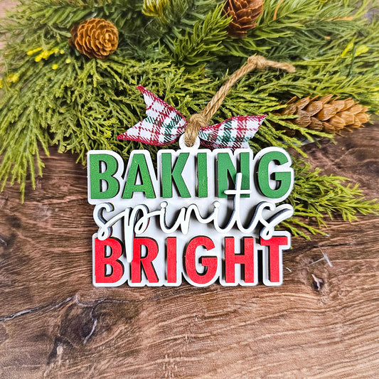 DIY Kit Baking Spirits Bright Ornament
