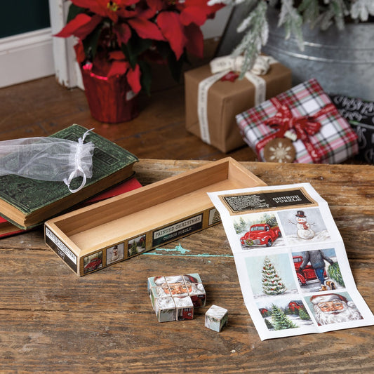 Christmas Farm Church Puzzle