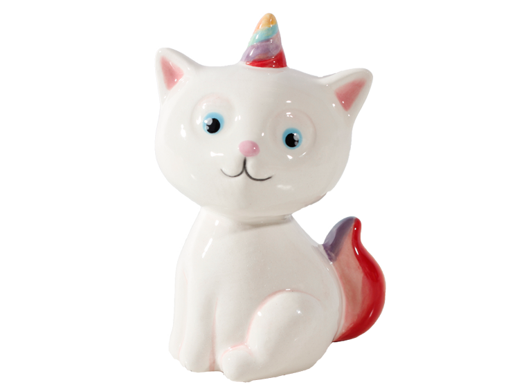DIY Ceramic - Chloe the Caticorn Party Pal