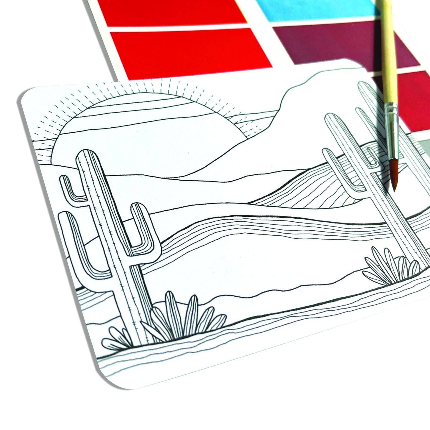 Scenic Hues D.I.Y. Watercolor Kit Desert Getaway