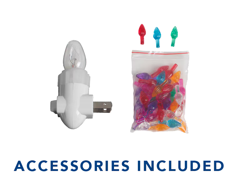 Ceramic Lighted Christmas Tree Night Light