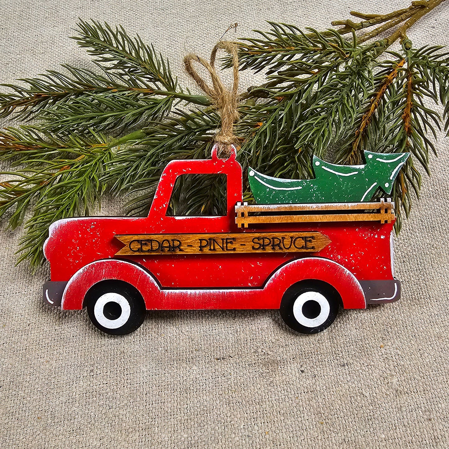 DIY Kit Side Truck Ornament