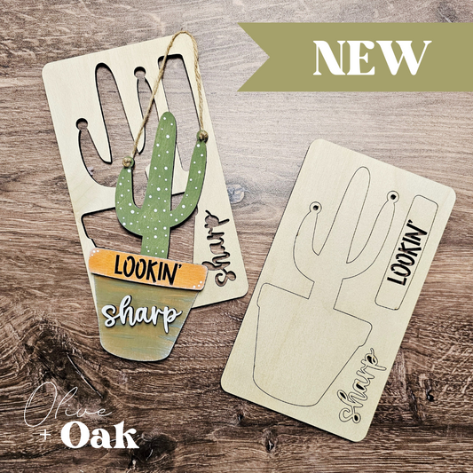 DIY Lookin' Sharp Pop Out