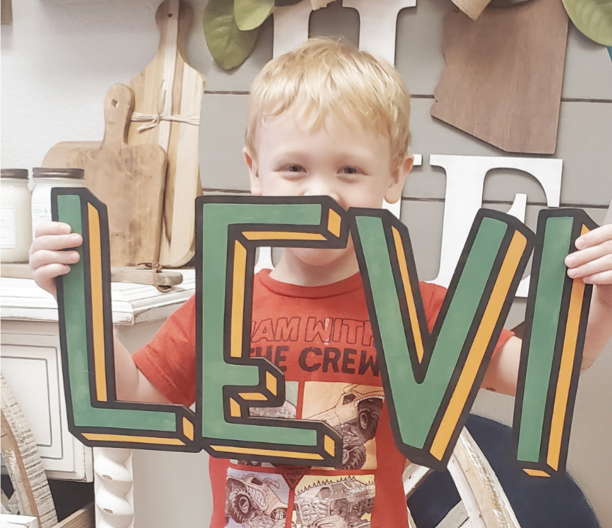 Personalized Comic Book Name Sign