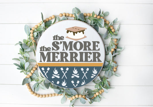 DIY Smore the Merrier Door Hanger