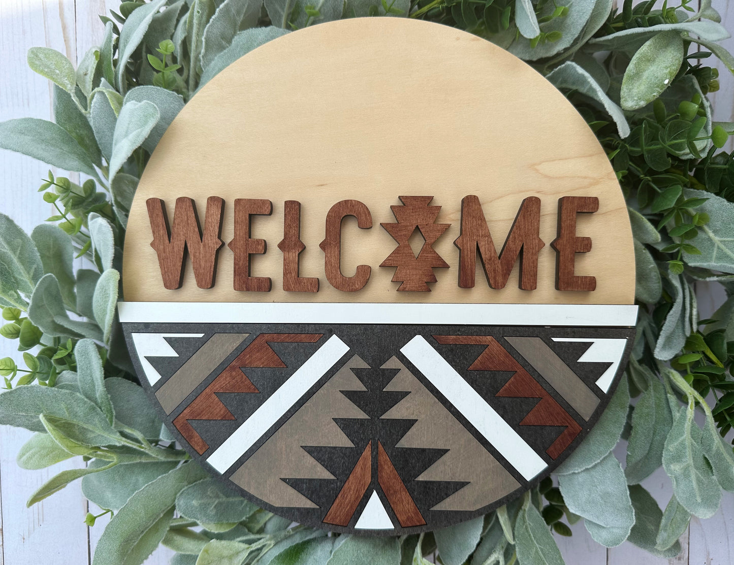 DIY Western Welcome Door Hanger