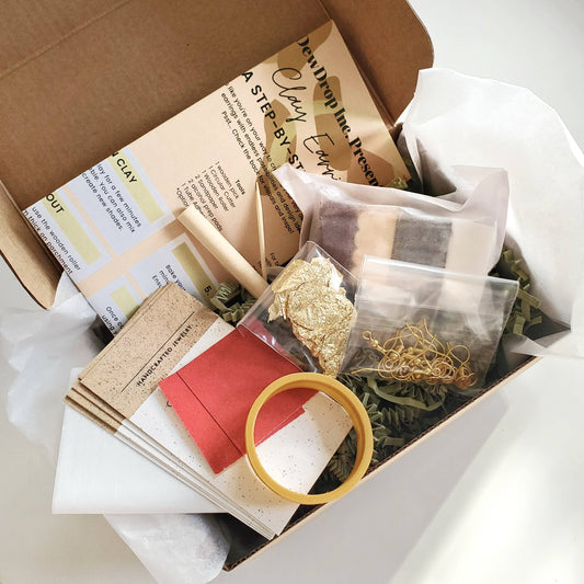 DIY Clay Earring Kit - Neutral