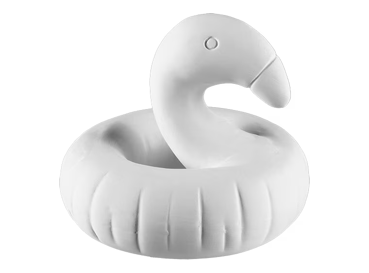 DIY Ceramic - Floaty Friends Flamingo Figurine