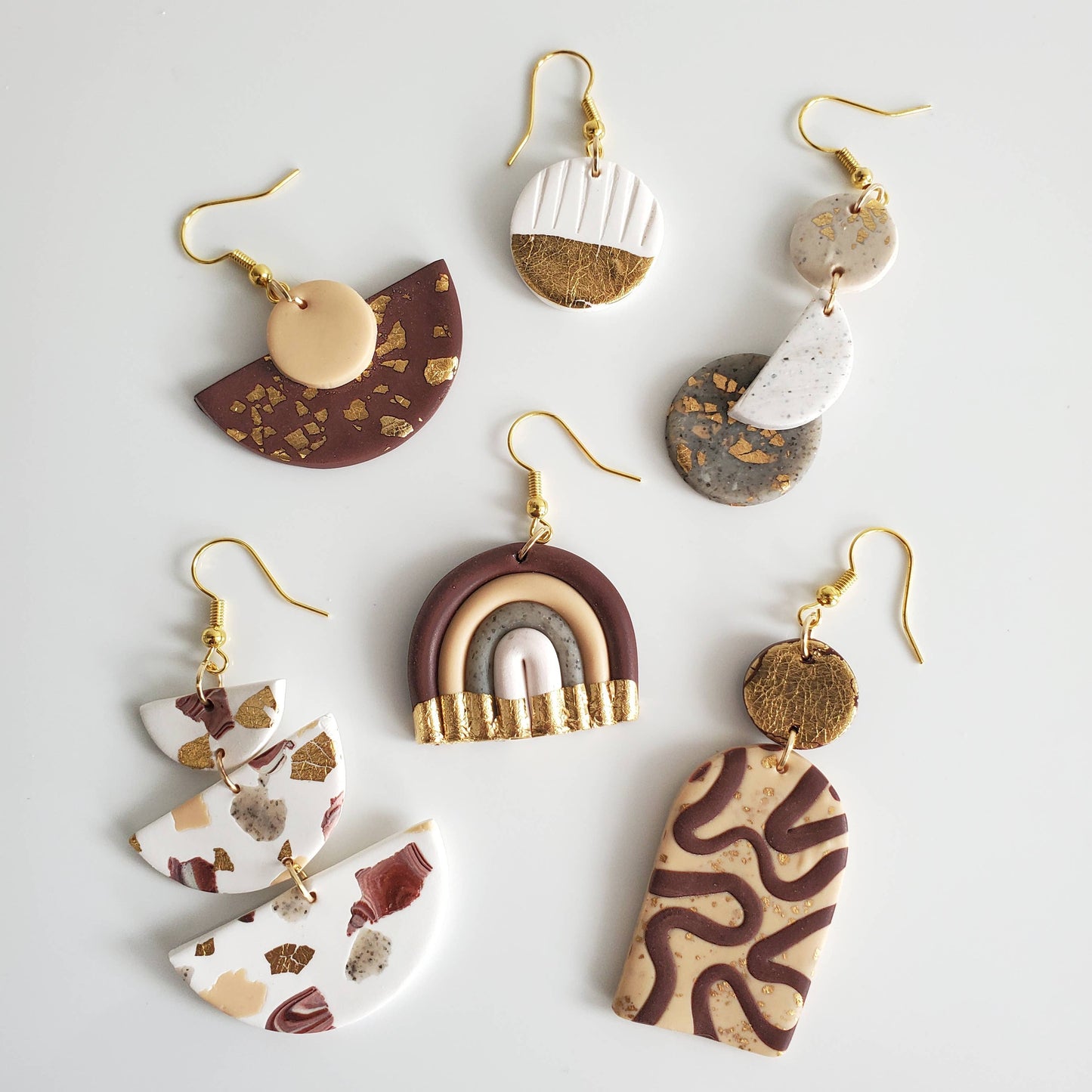 DIY Clay Earring Kit - Neutral