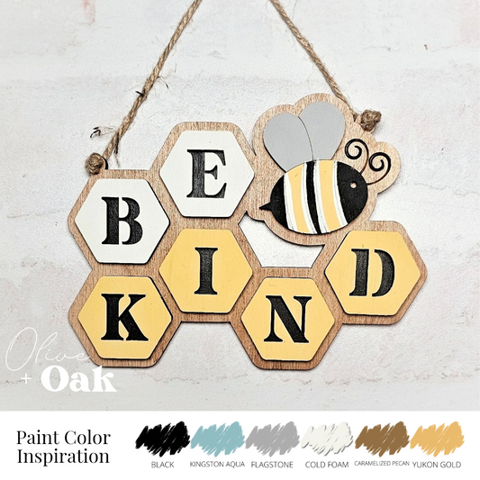 DIY Bee Kind Pop Out