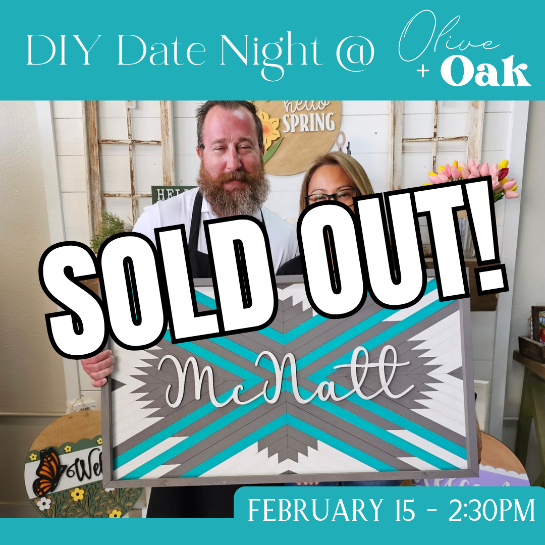 DIY Date Night - February 15 @ 2:30pm