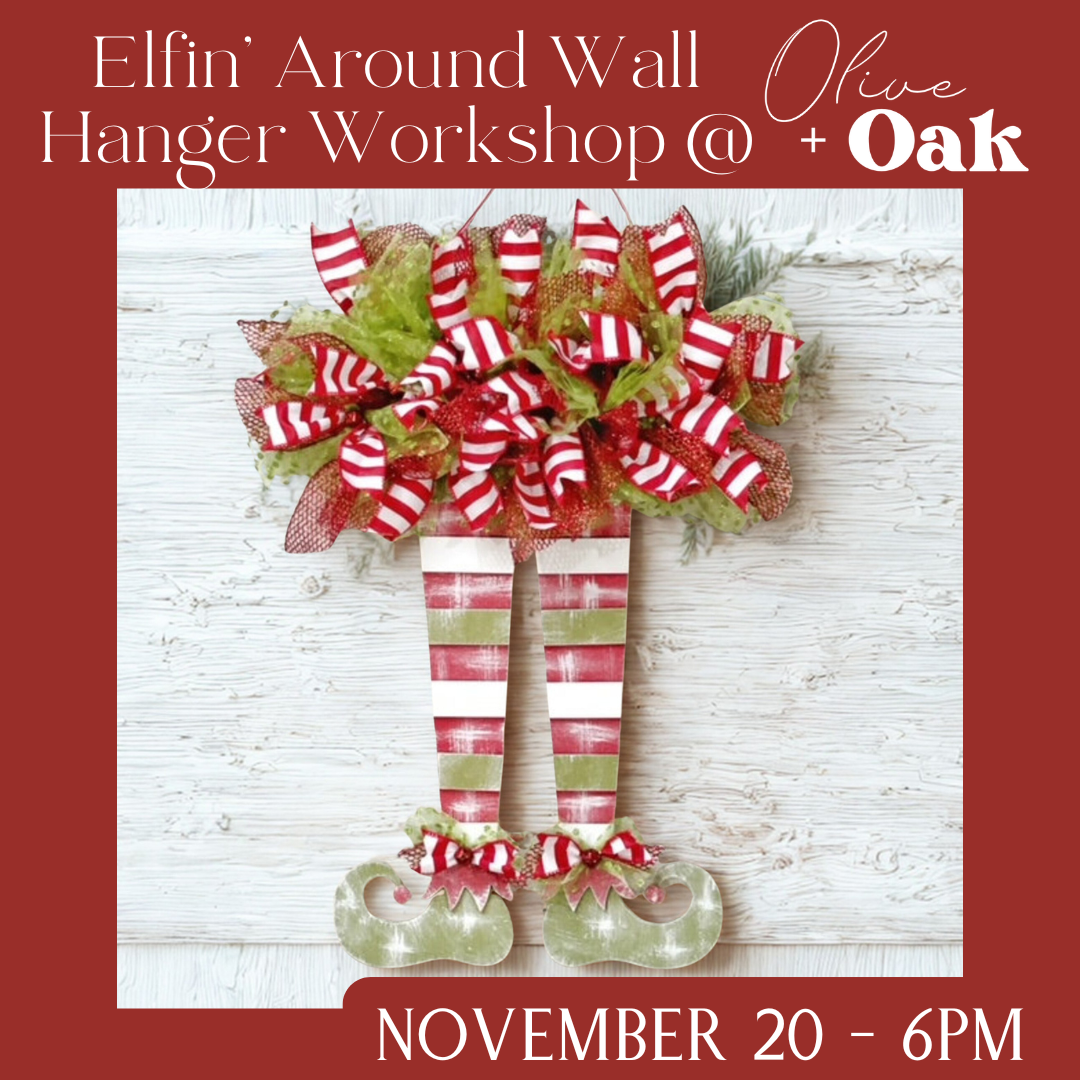 Elfin' Around Wall Hanger - November 20 @ 6pm