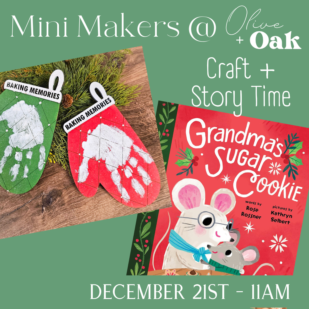 Mini Makers - Story & Craft - December 21 @ 11am