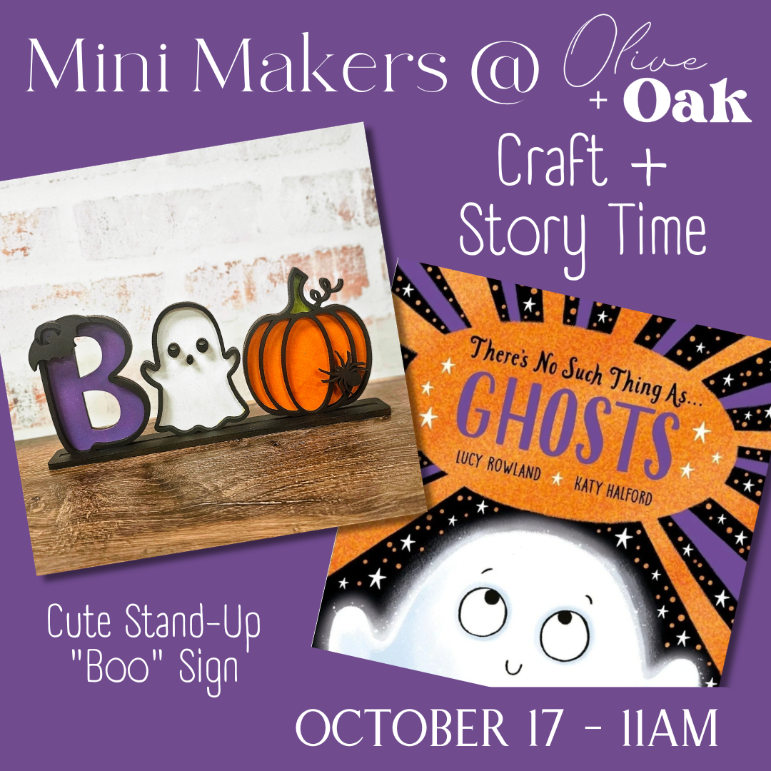 Mini Makers - Story & Craft - October 17 @ 11am