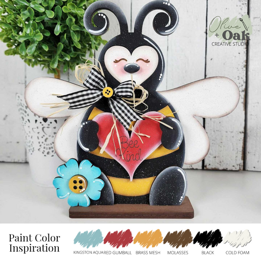 DIY Bumble Bee Shelf Sitter