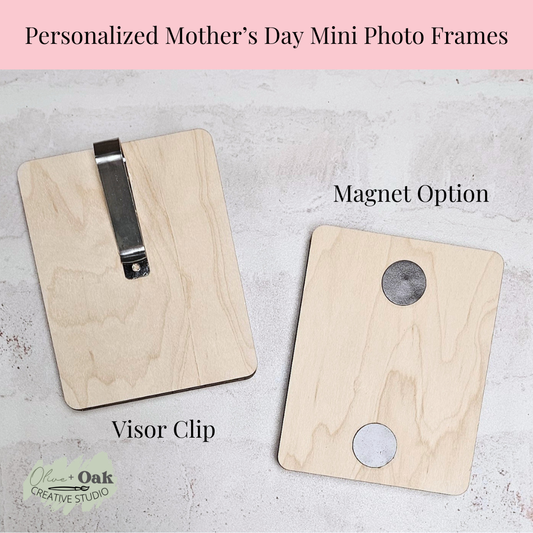 Personalized Mother's Day Mini Photo Frame