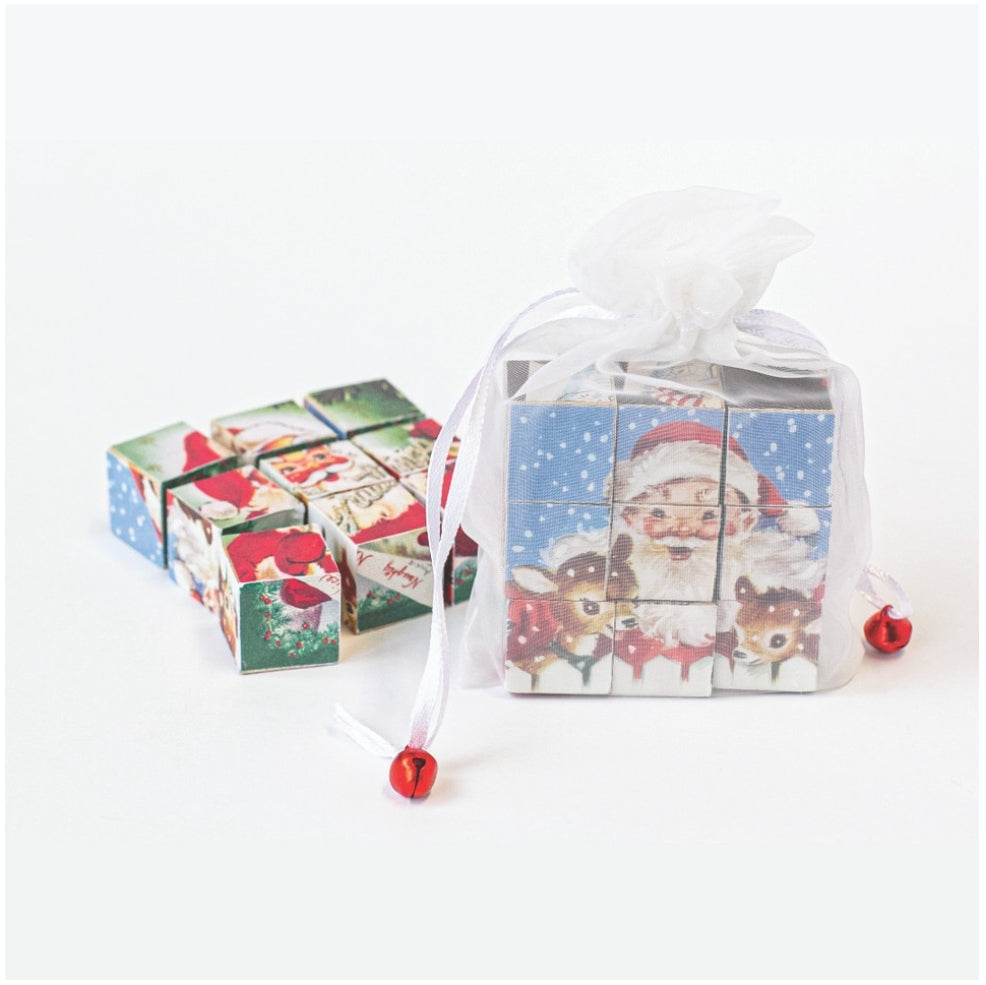 Retro Santa Church Puzzle