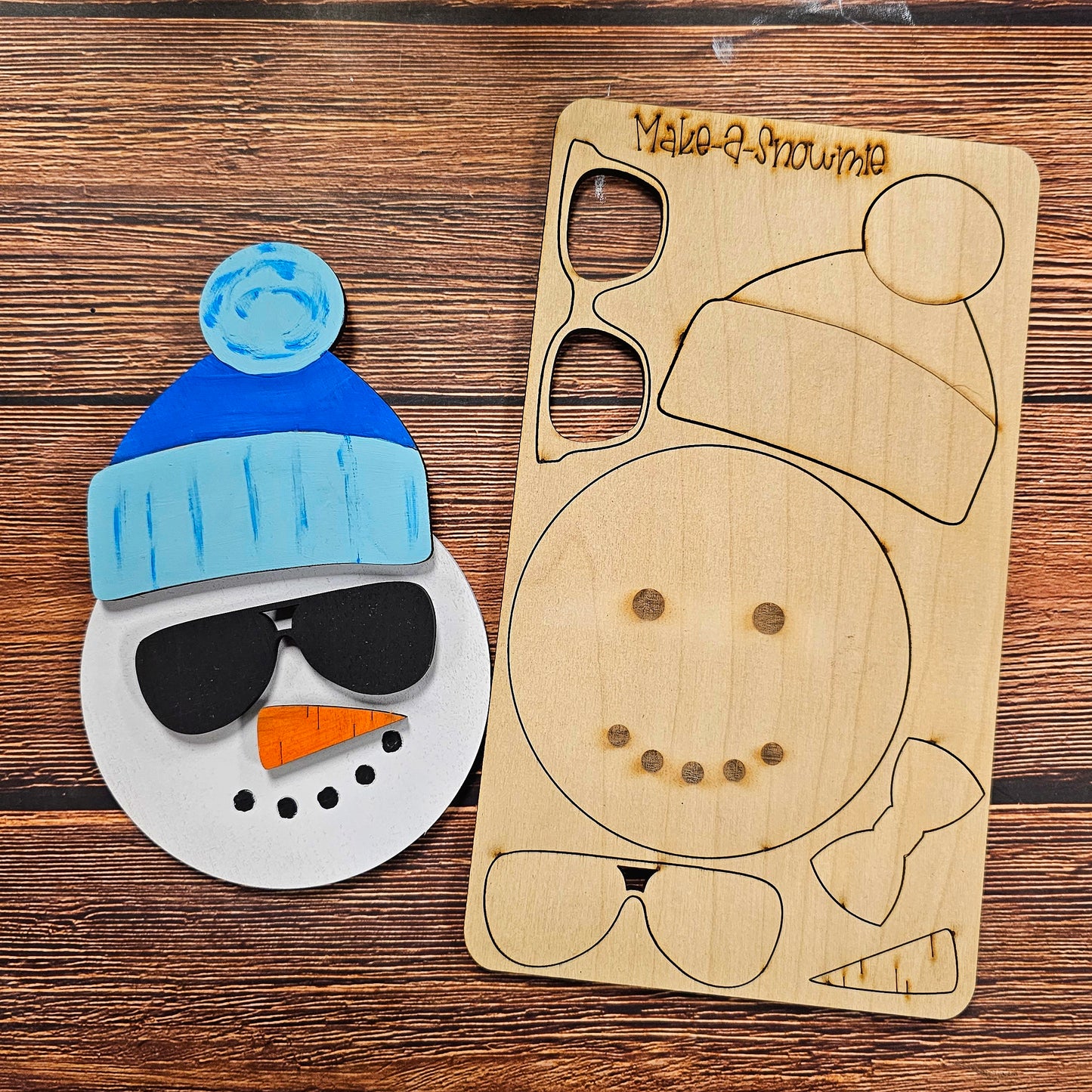 DIY Kit Snowmie Pop Out