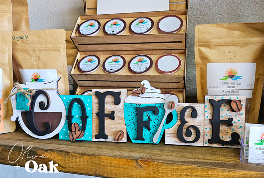 DIY Coffee Shelf Sitter