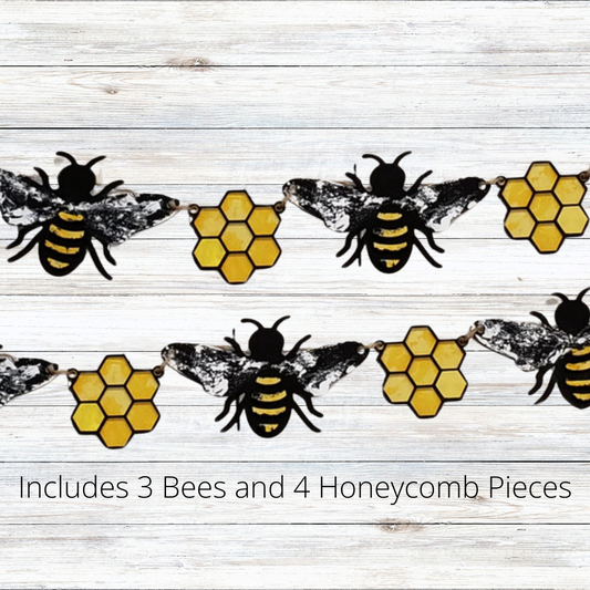 DIY Honey Bee Banner