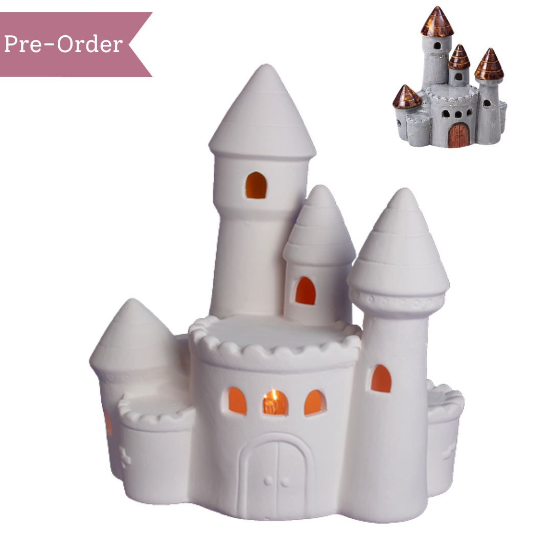 Ceramic Lighted Magic Castle
