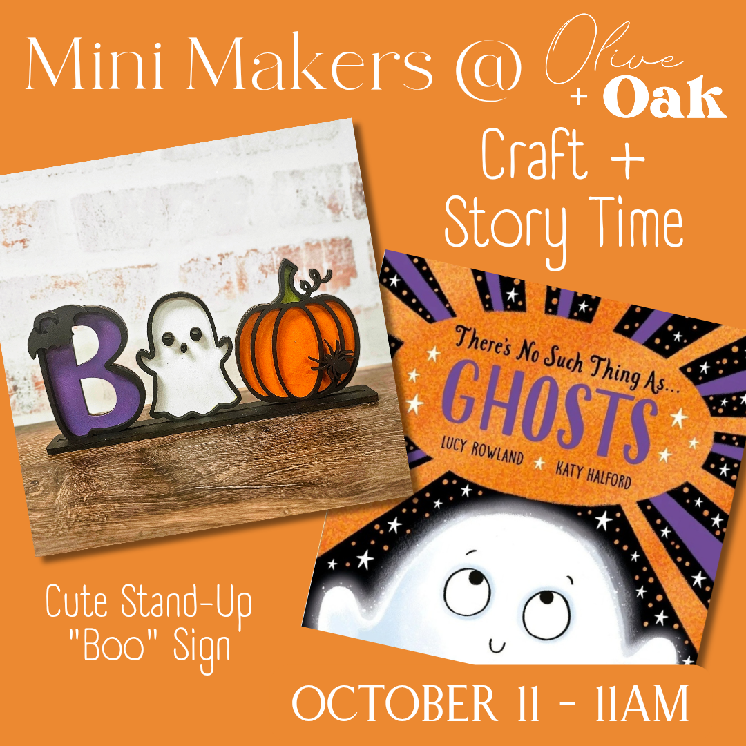 Mini Makers - Story & Craft - October 11 @ 11am