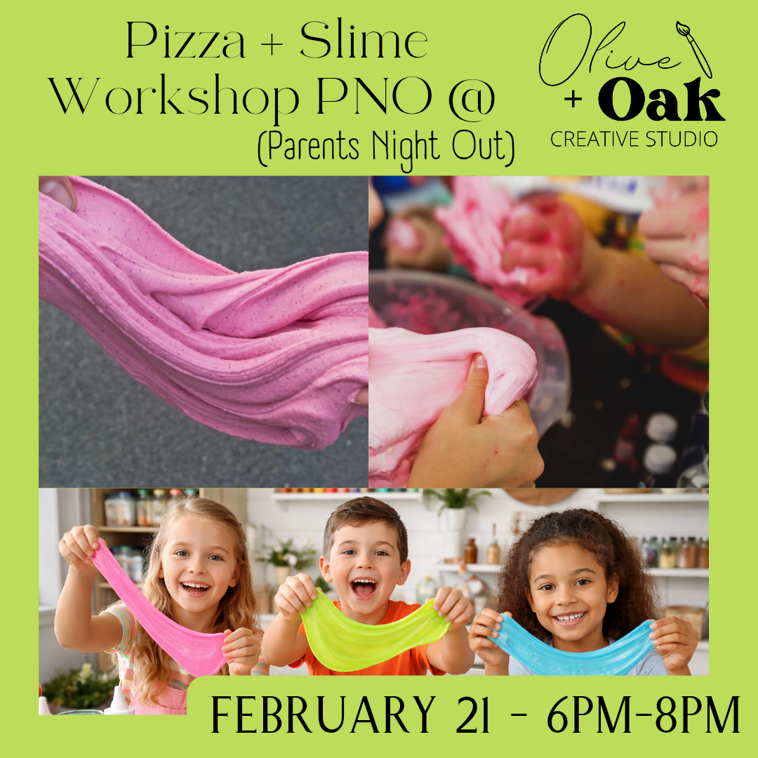 Pizza + Slime Youth Party - February 21 - 6pm-8pm