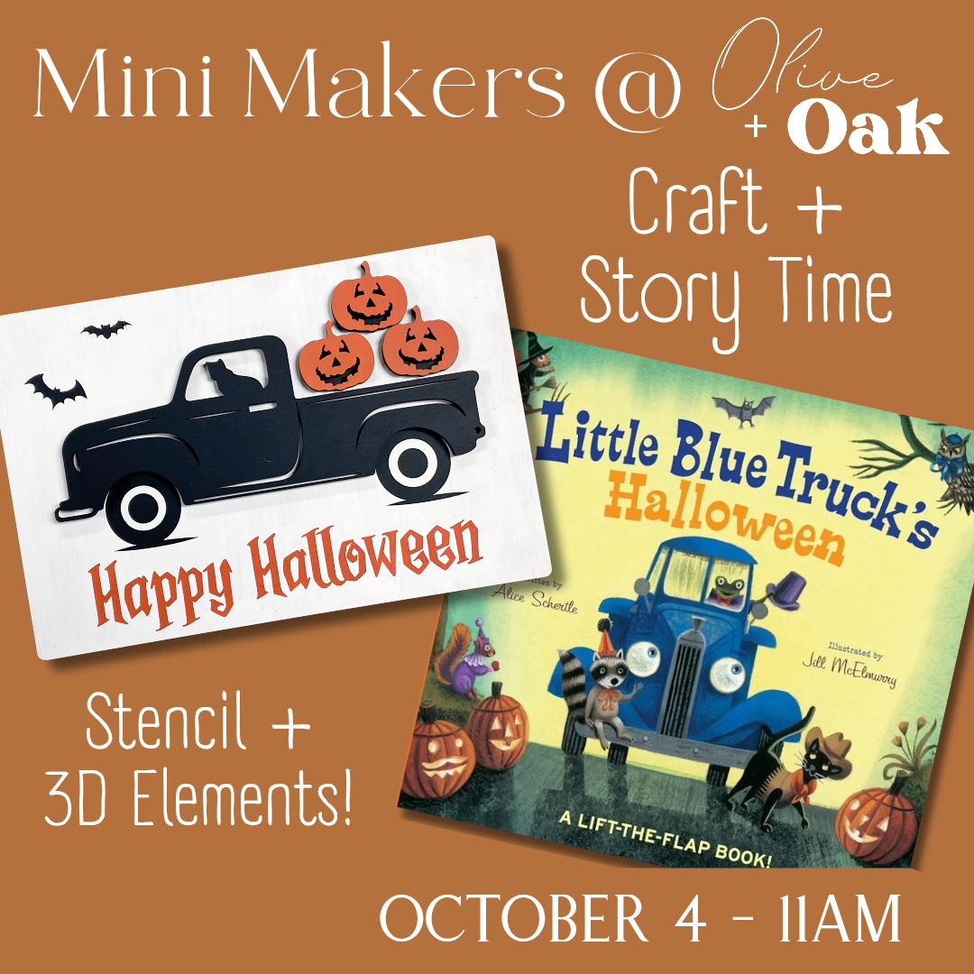Mini Makers - Story & Craft - October 4 @ 11am