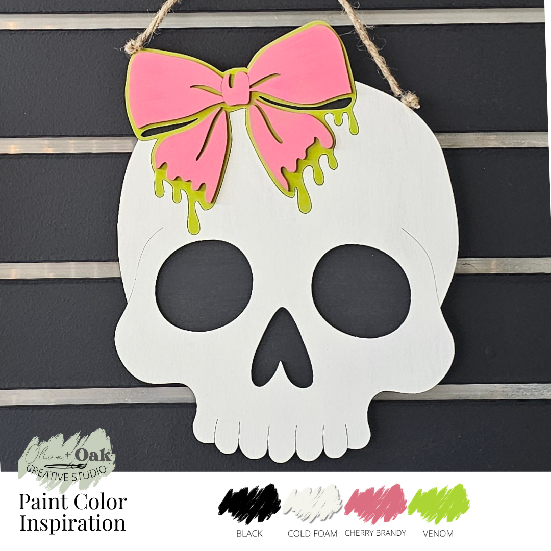 DIY Sophie Skull Wall Hanger
