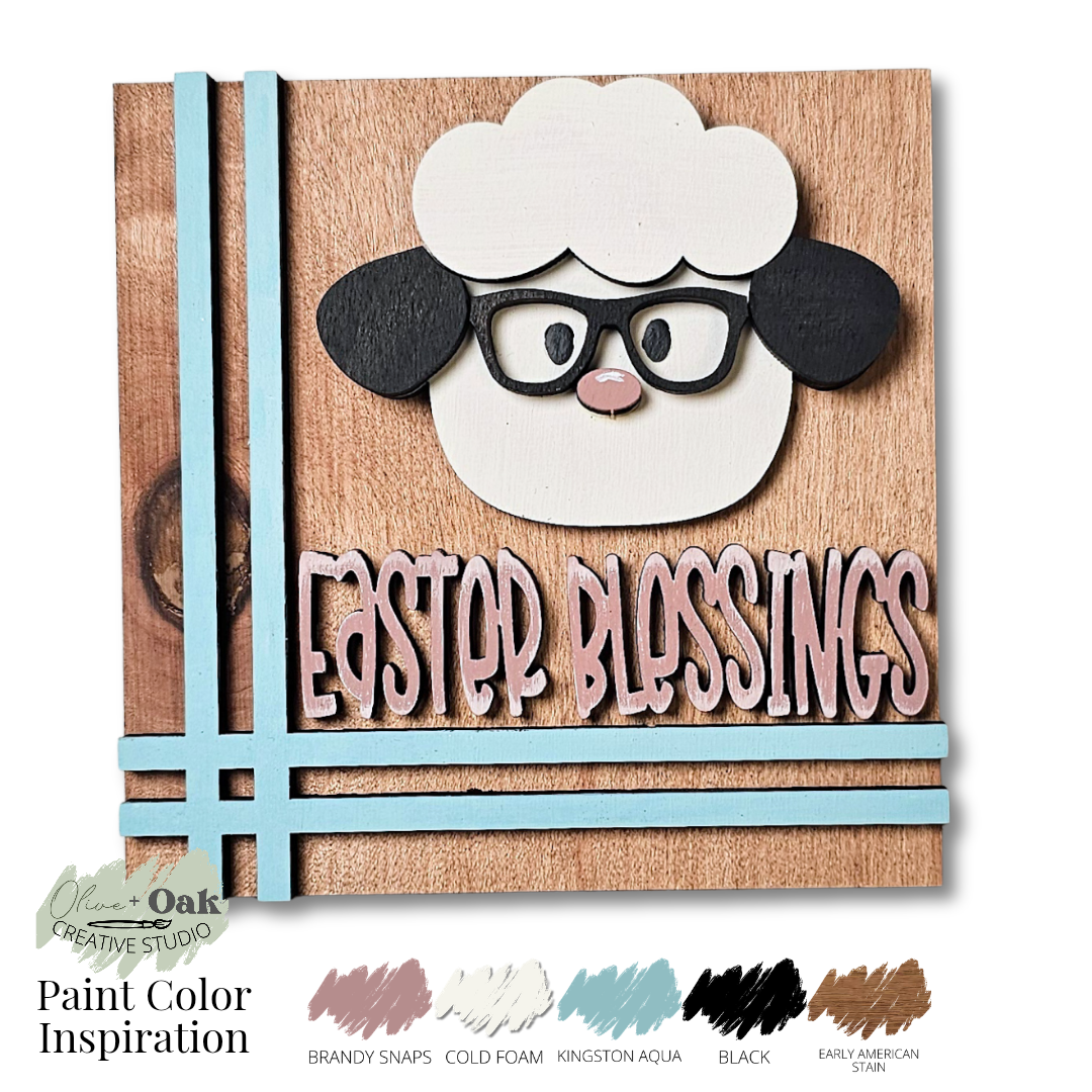 DIY Mini Easter Cuties Square Tiles *Inserts ONLY*