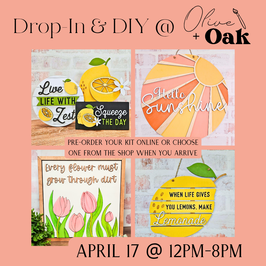 Drop-In & DIY Workshop 4/17
