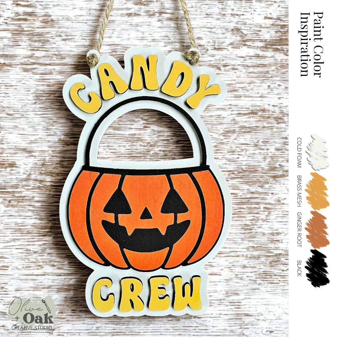 DIY Candy Crew Pop Out Kit