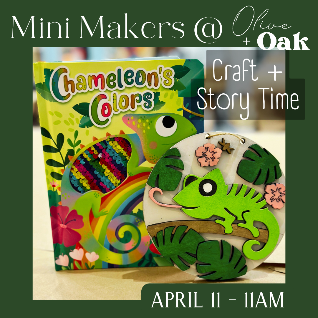 Mini Makers - Story & Craft - April 11 @ 11am