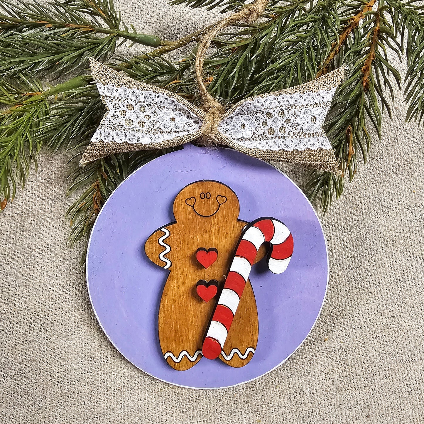 DIY Kit Gingerbread Ornament