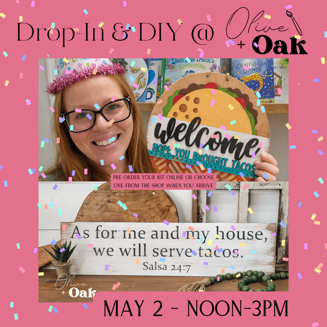 May 2 @ Noon Drop-In & DIY Workshop