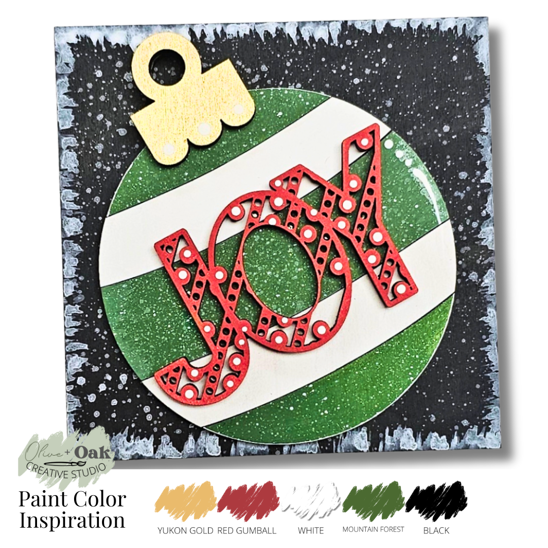 DIY Mini Classic Christmas Square Signs *Inserts ONLY*