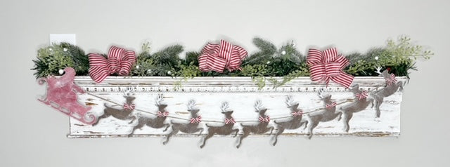 DIY Santa's Sleigh Banner