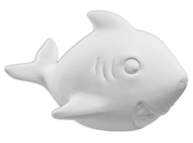 DIY Ceramic - Seamus Shark Party Pal