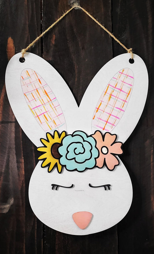 DIY Bunny Door Hanger