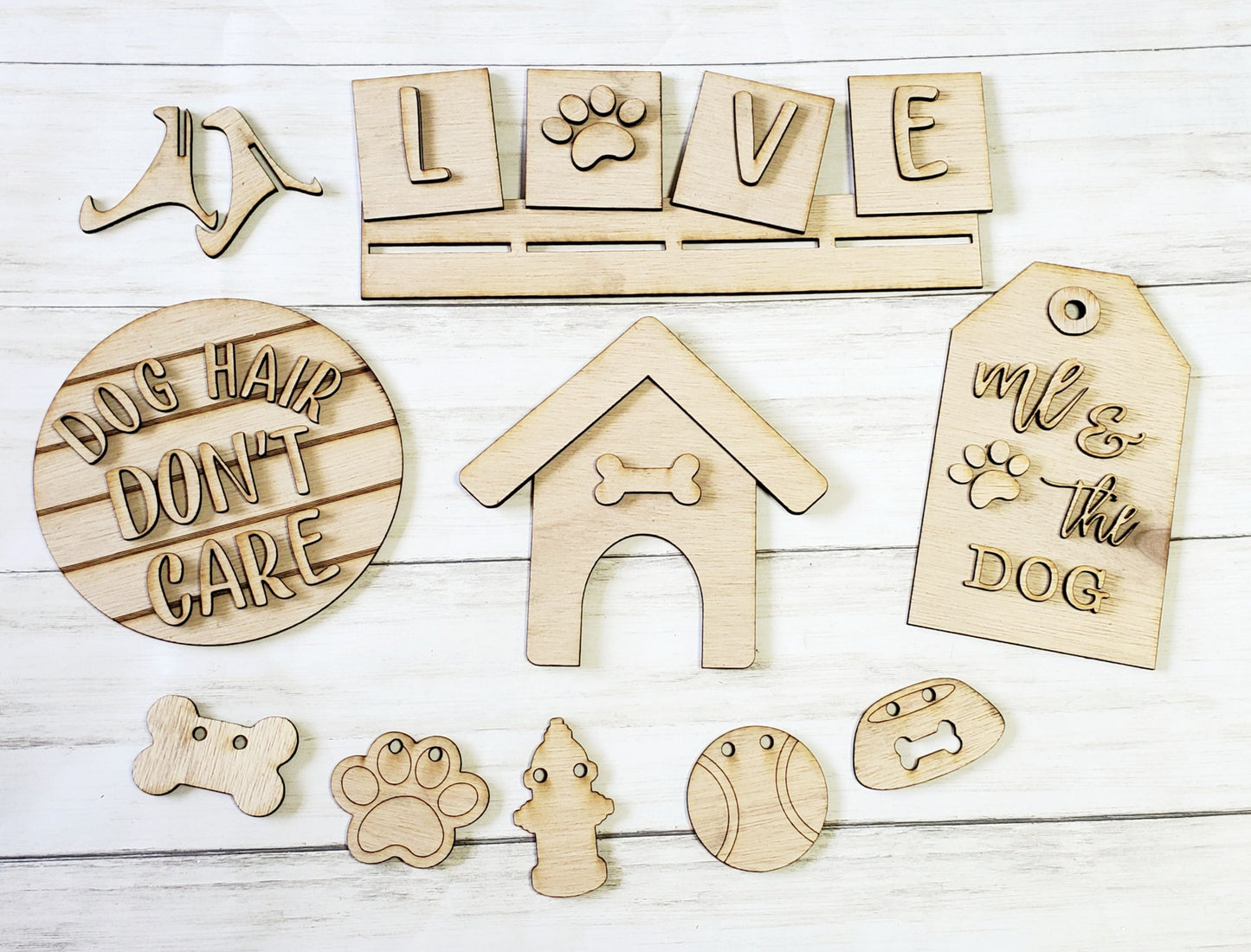 DIY Dog Lover Tier Tray Set