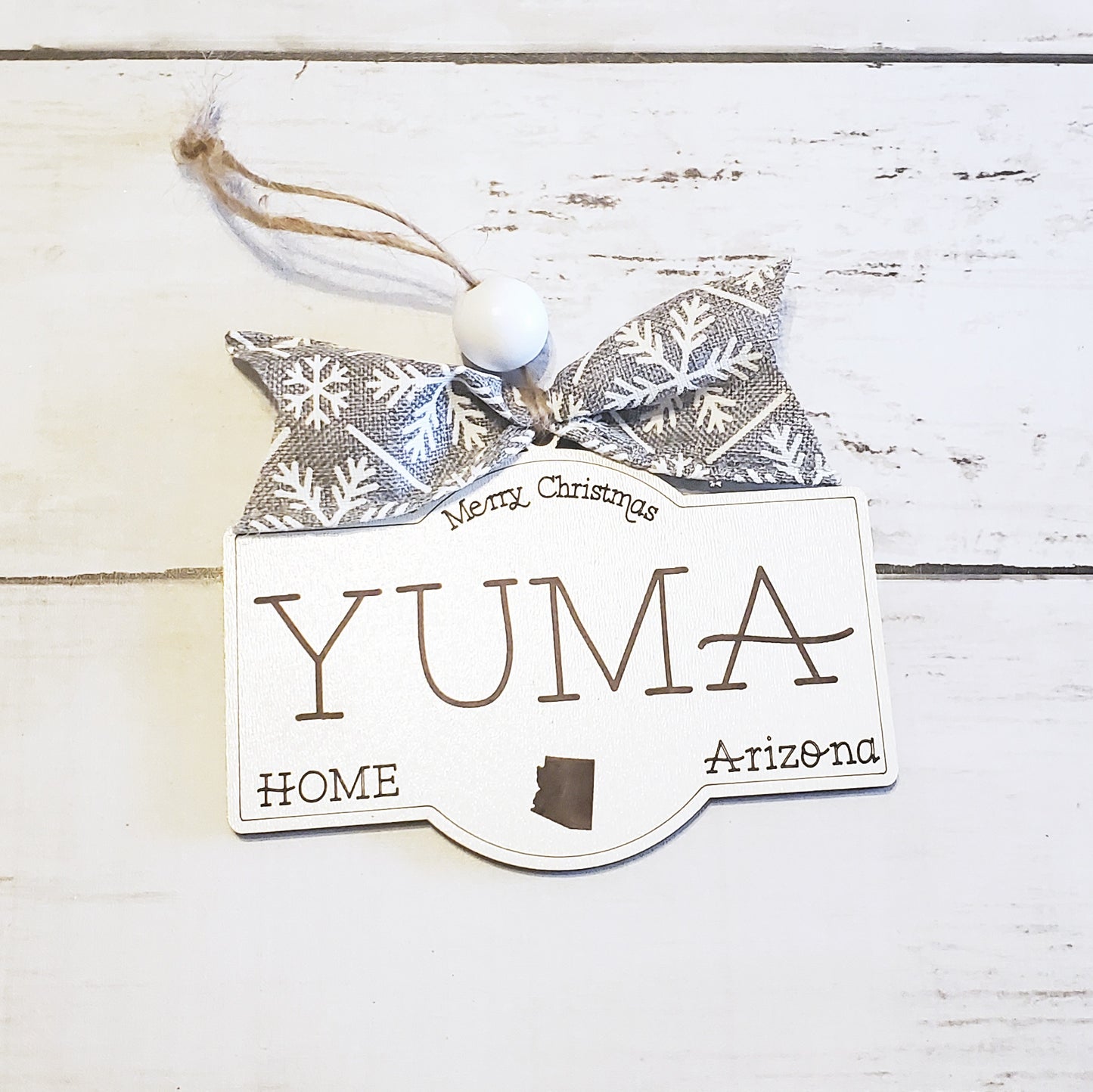 Personalized City Ornament