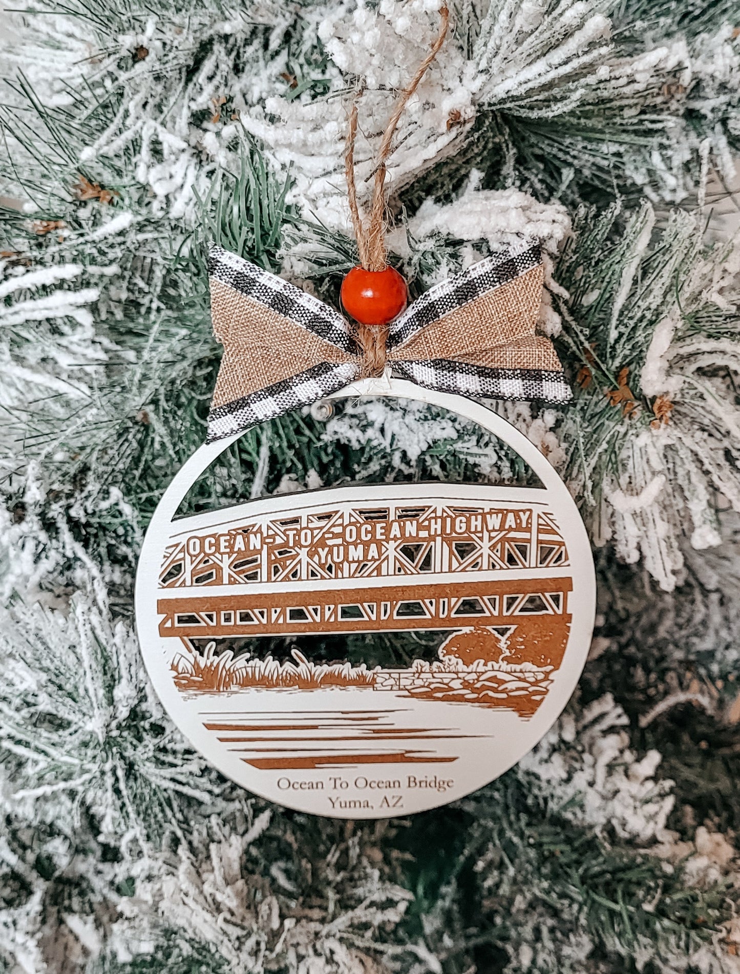 Ocean to Ocean Bridge Ornament