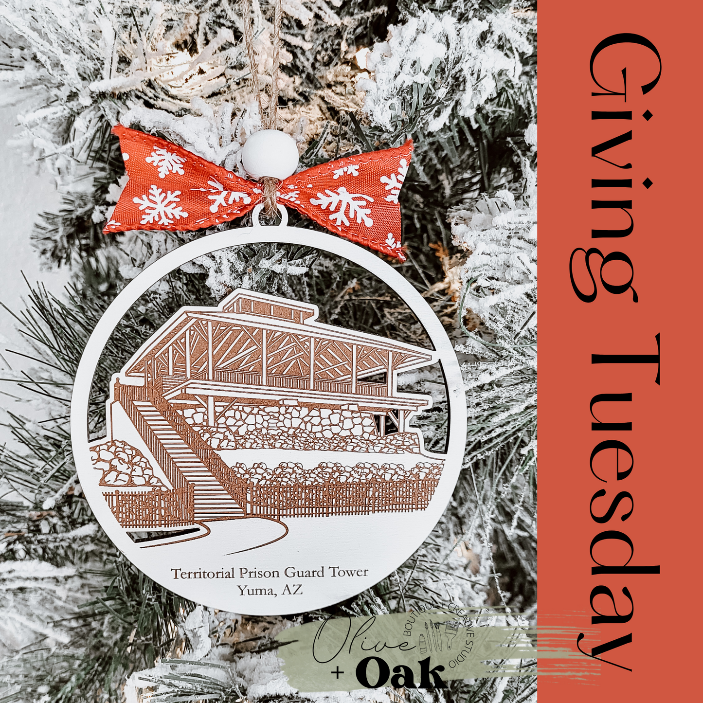 Yuma Territorial Prison Tower Ornament