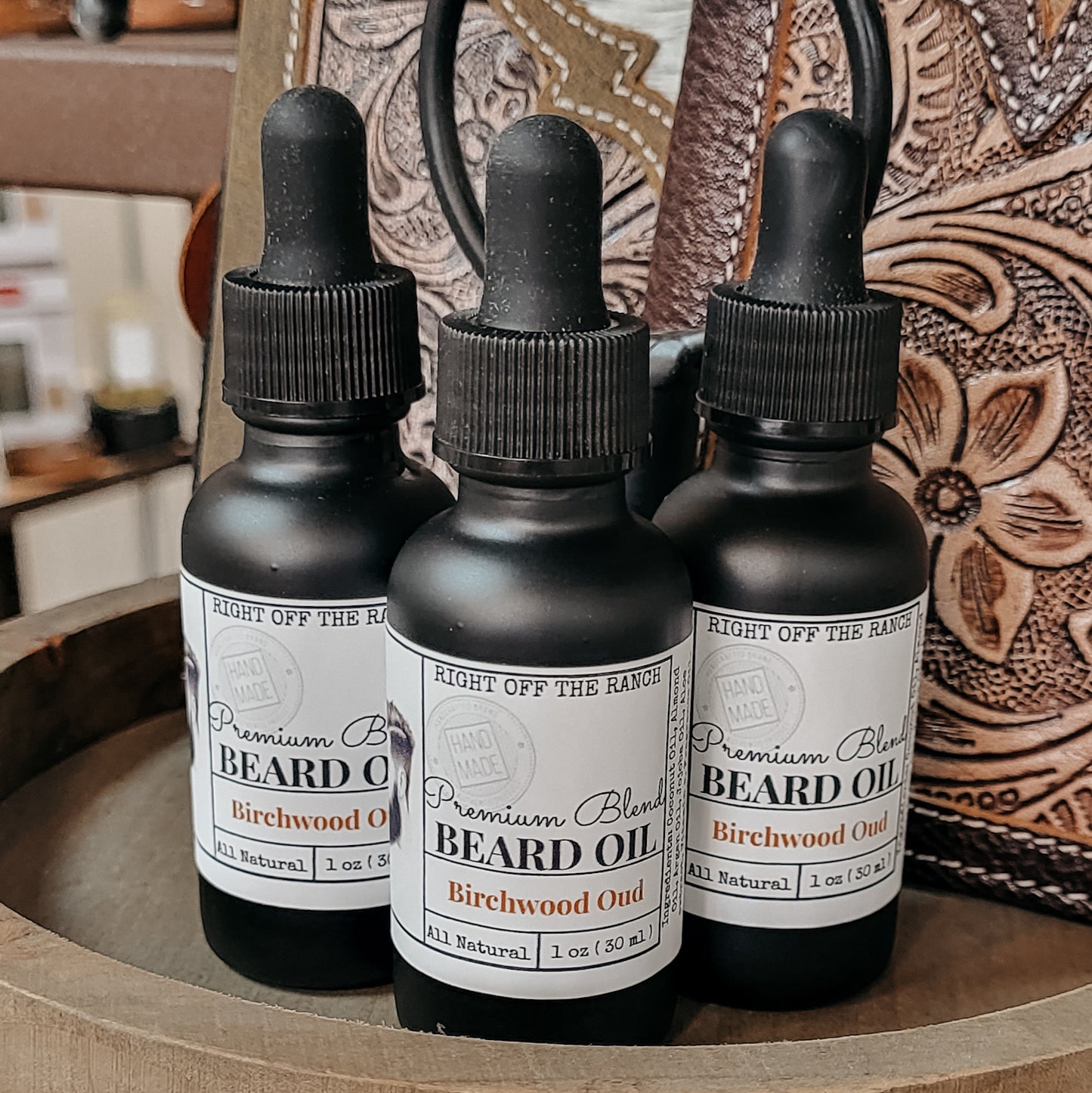 Birchwood Oud Beard Oil - Right Off the Ranch