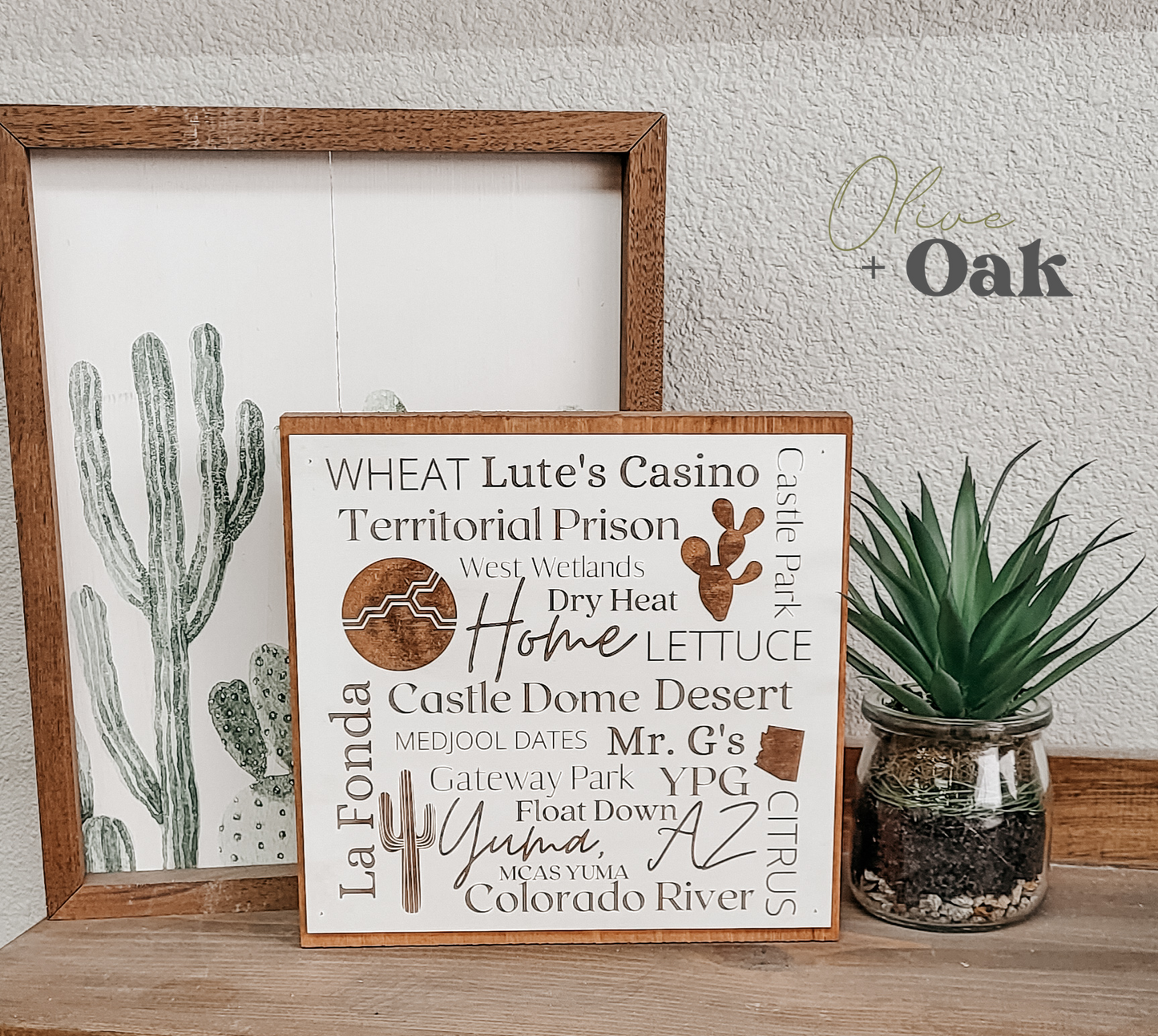 Heart of Yuma Sign
