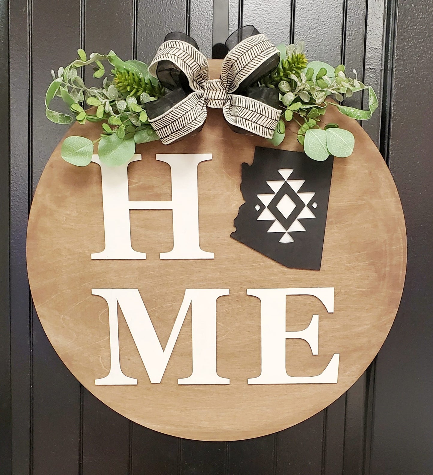 DIY Aztec Arizona Door Hanger