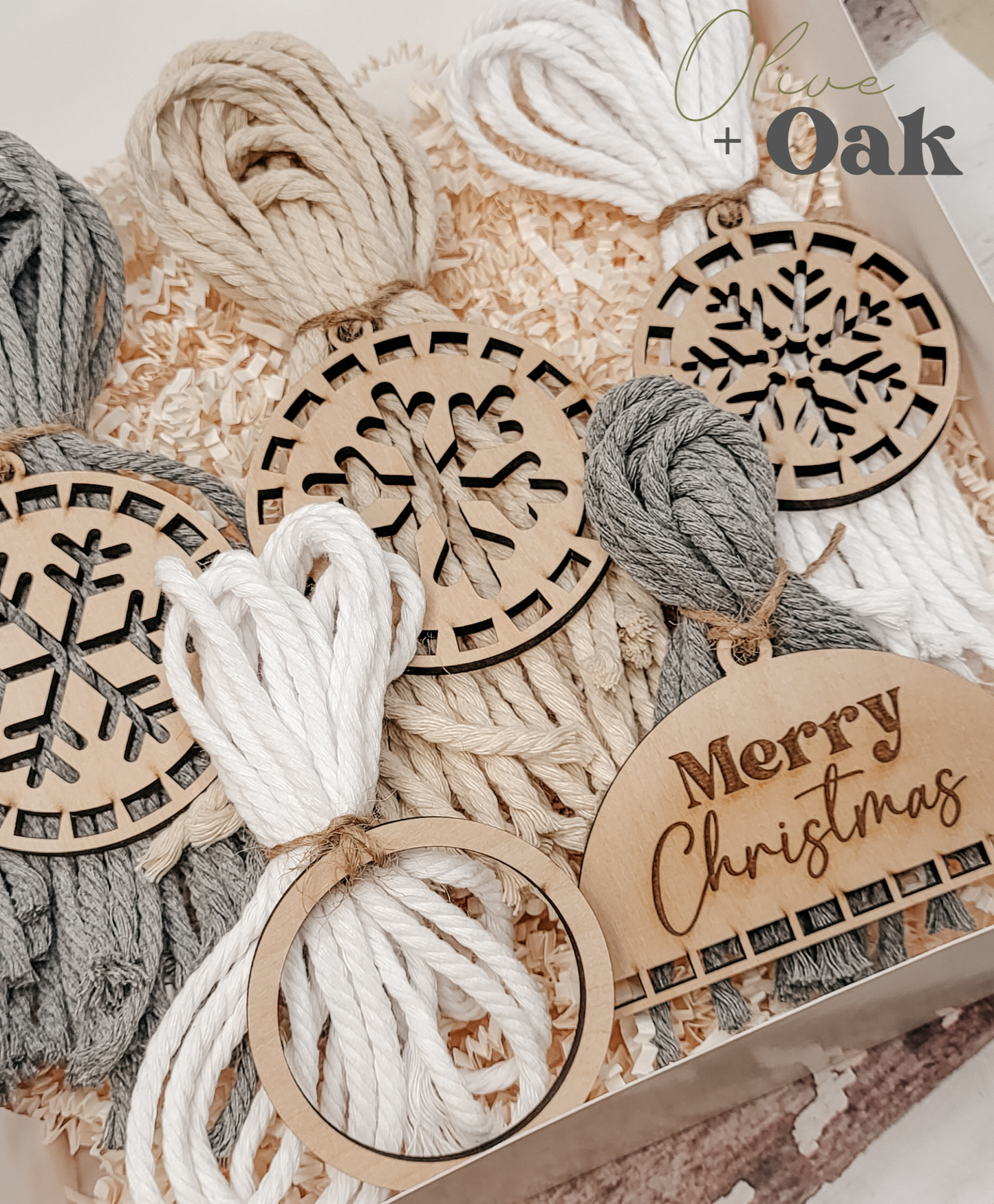 DIY Macramé Ornament Box Set